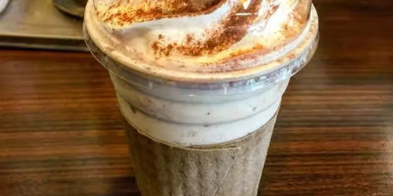 Iced Coconut Chai Tea Latte