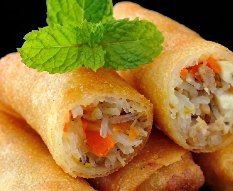 Fried Egg Rolls (4)