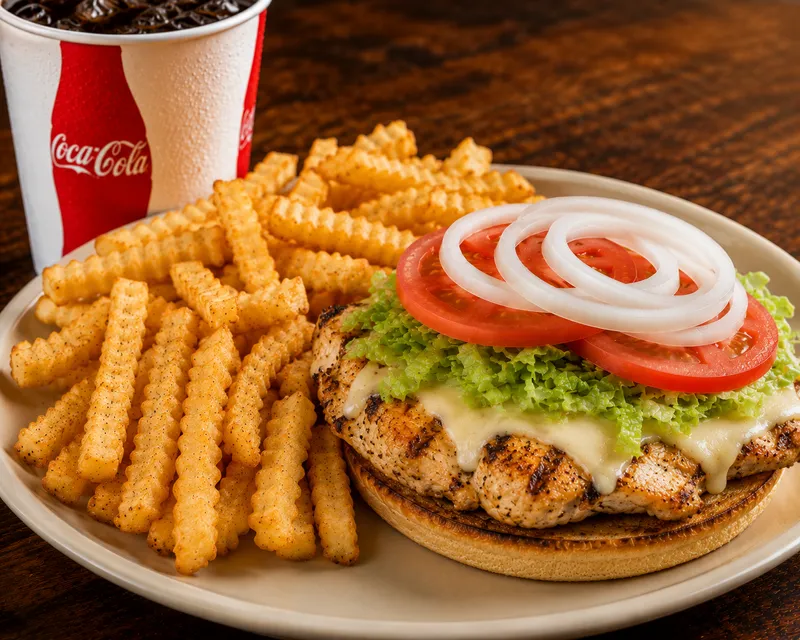 1/2Lb Grilled Chicken Sandwich Combo