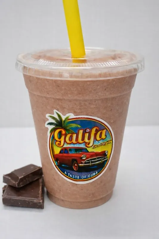 Batido De Chocolate (Chocolate Milkshake) - 16 Oz