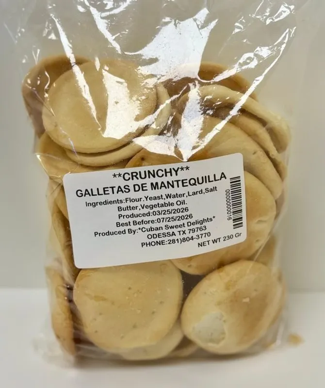 Galletas Crunchy Mantequilla 230 Gr