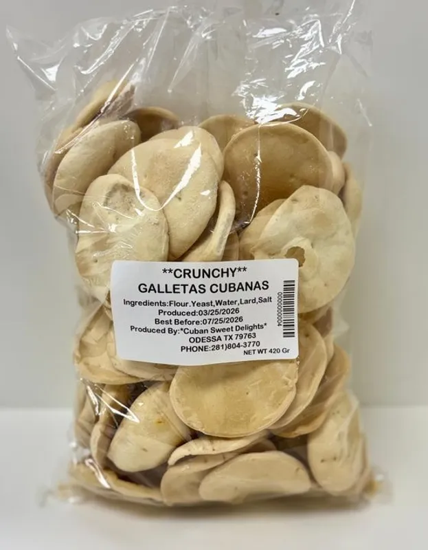 Galletas Crunchy Cubanas 420 Gr