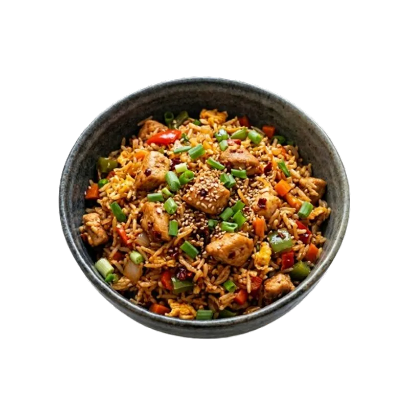 Schezwan Chicken Fried Rice