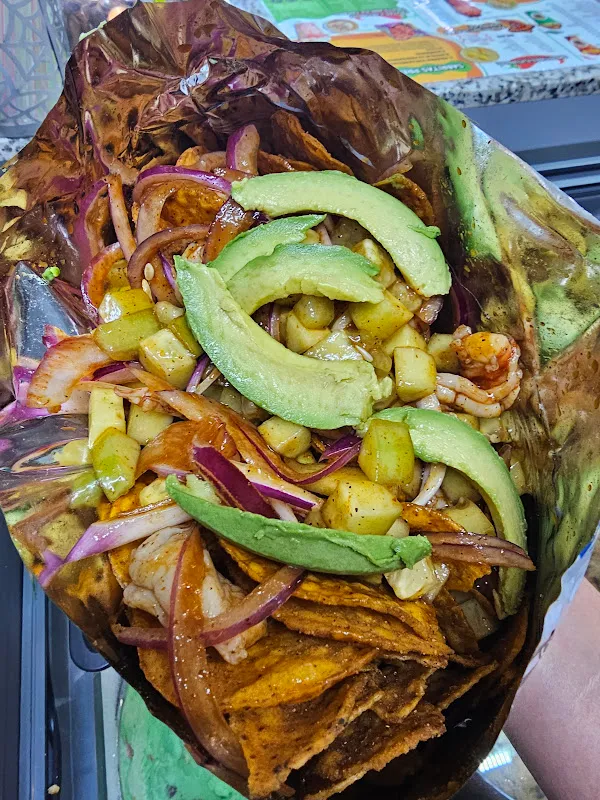 Tostitos con Aguachile