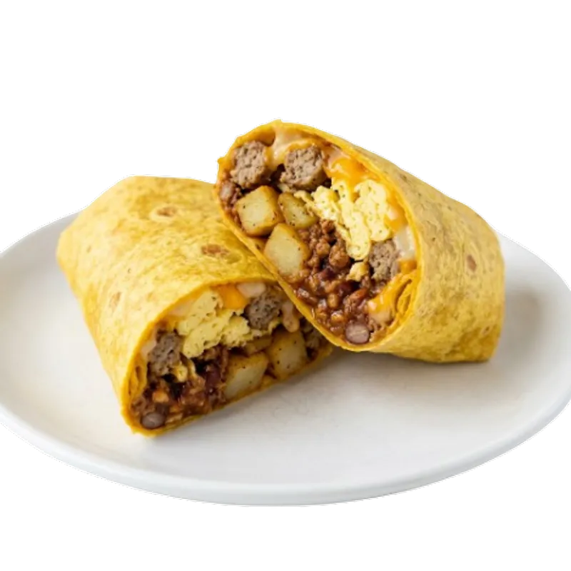 3. Chorizo, Potato, Egg, Chili, Cheese