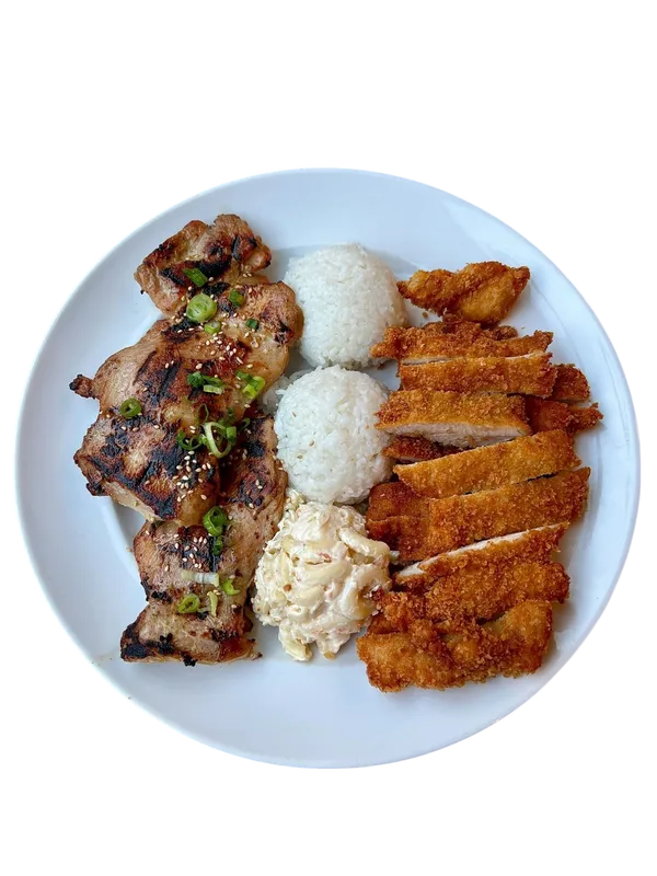 Katsu & Hawaiian BBQ Chicken Combo
