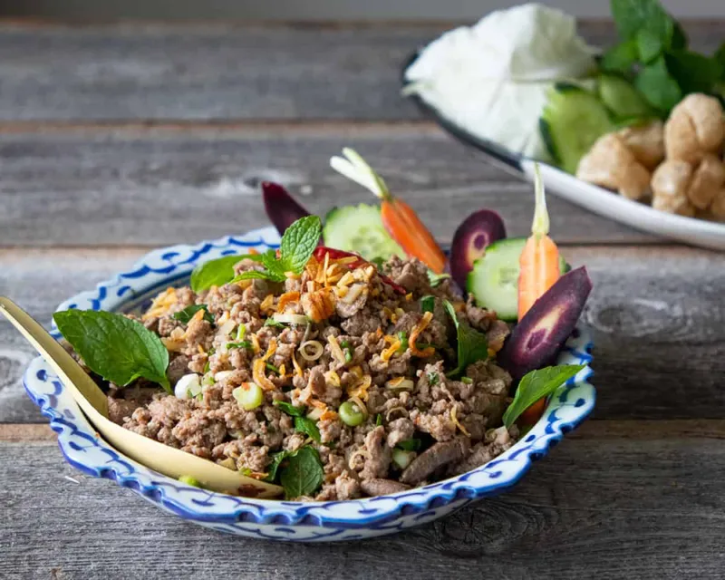 Northern Larb Herb Salad