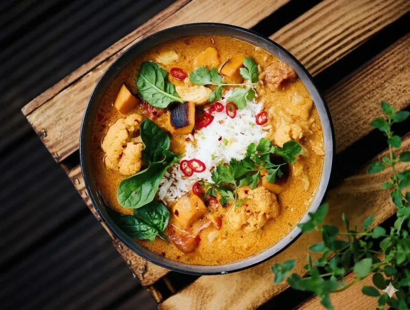 Pineapple Curry With Pumpkin