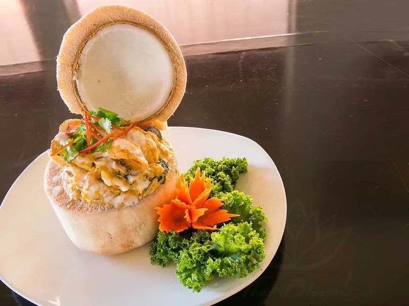 Coconut Shell Seafood (Hor Mok)
