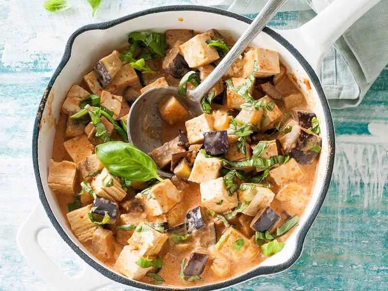 Eggplant & Tofu Prik Pao