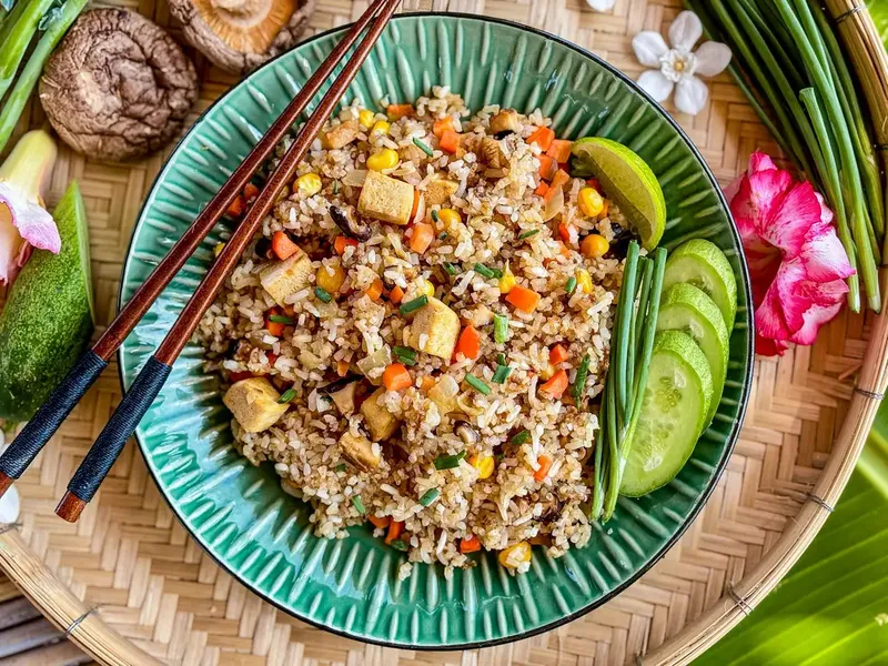Vegetarian Thai Fried Rice