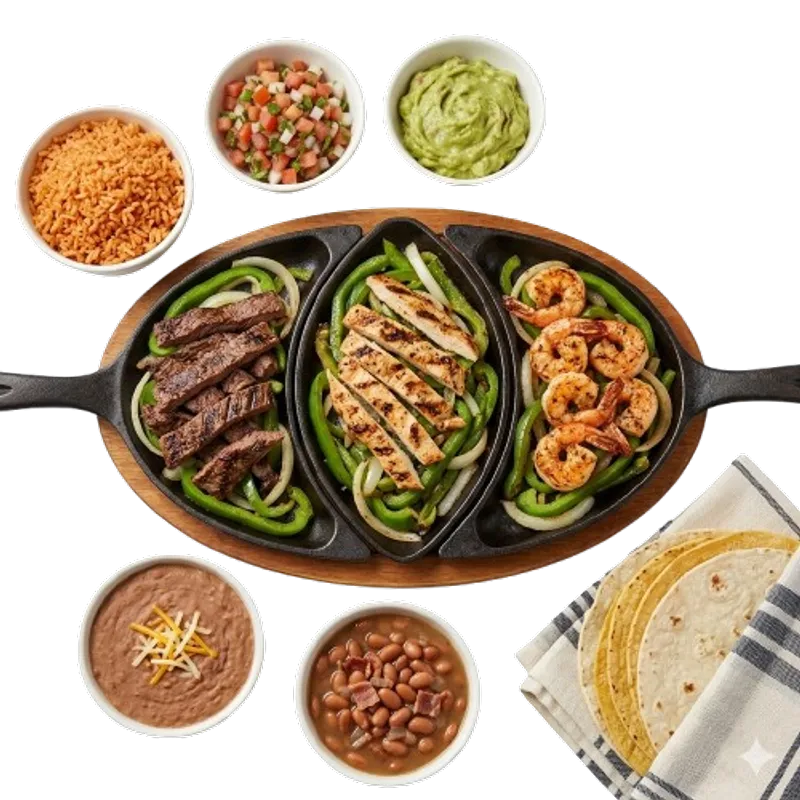 Trio Fajitas