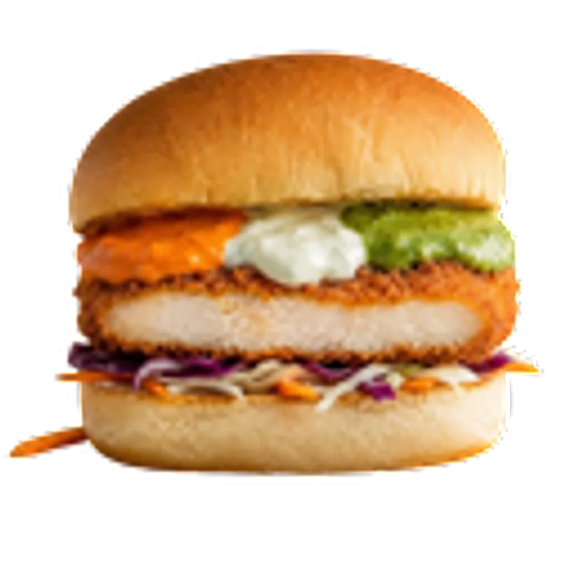 TriColore Chicken Cutlet Sandwich