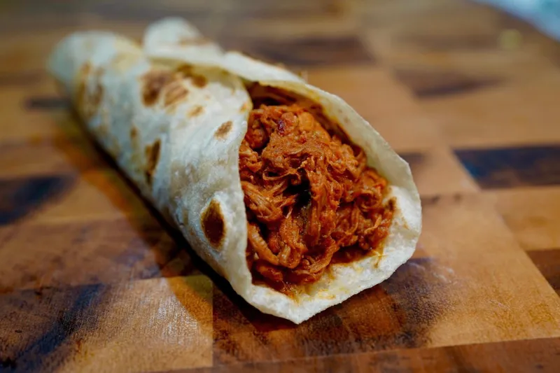 Deshebrada Taco