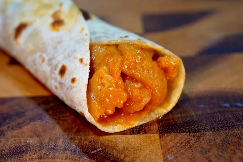 Chicharrón Rojo Taco