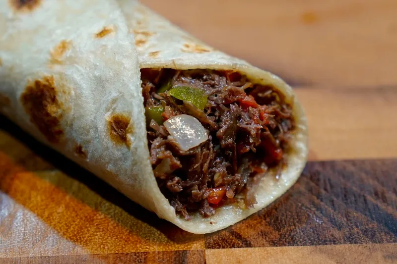Barbacoa A La Mexicana Taco