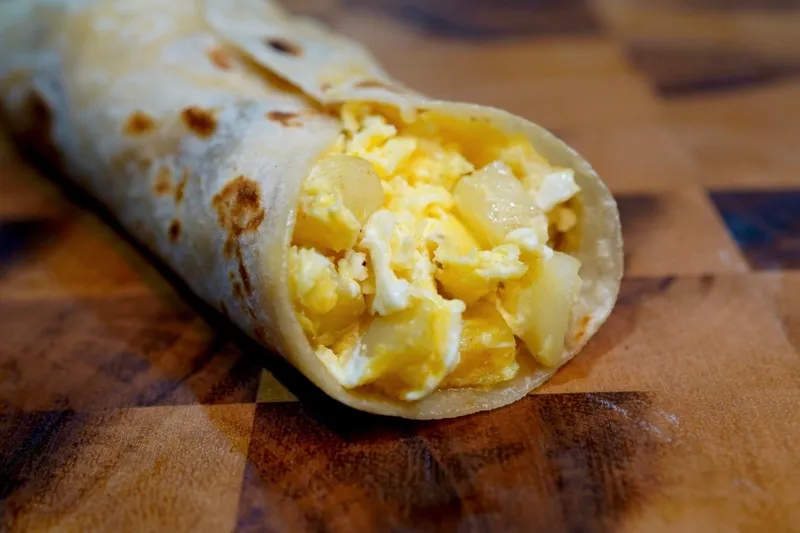 Potato & Egg Taco