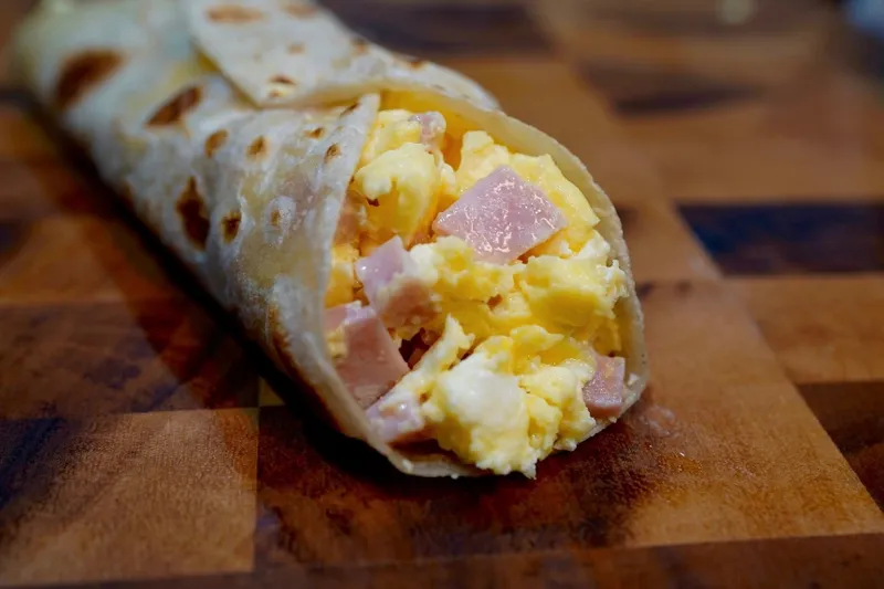Ham & Egg Taco