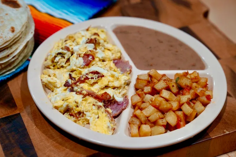 Bacon & Egg Plate