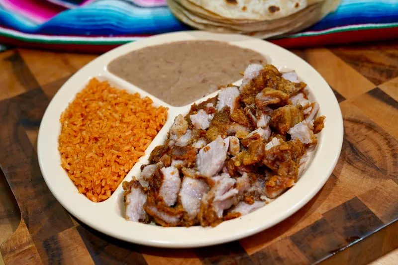 Chicharrón Prensado Original Plate