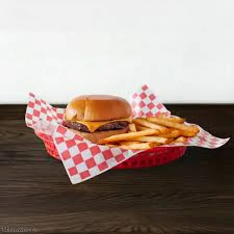 Cheeseburger With Fries