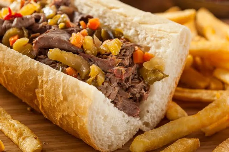 Little Ed's Big Beef Sandwich