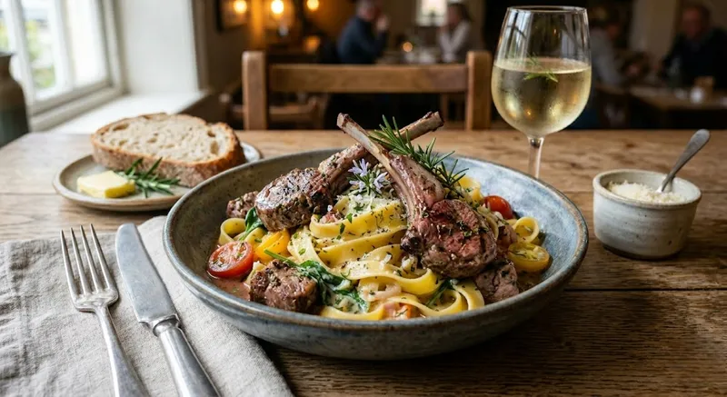 Lamb Chop Pasta
