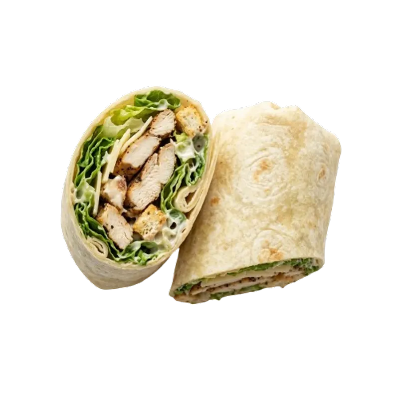 Chicken Caesar Salad Wrap
