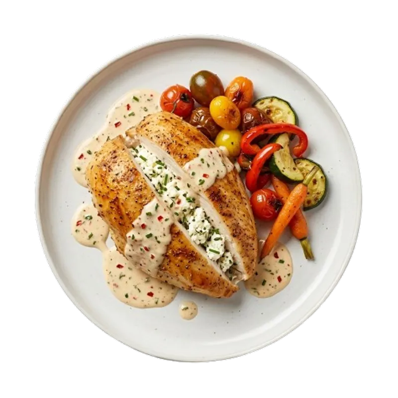 Goat Cheese Stuffed Chicken