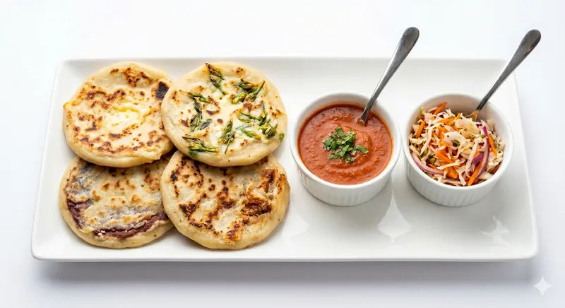 4 Papusas Special Combo