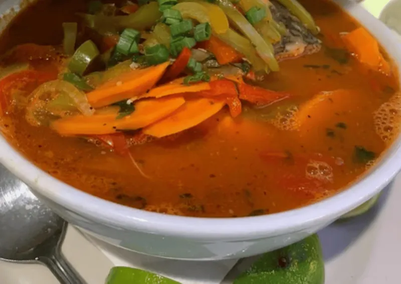 Caldo De Huachinango