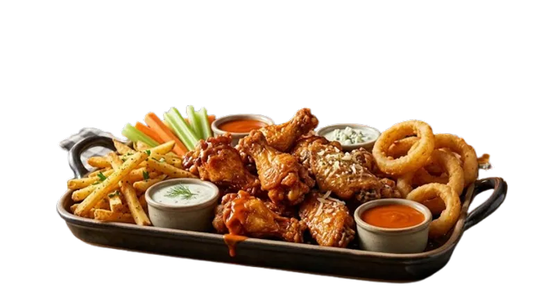 10pc Bone-In Wingz Munchy Platter