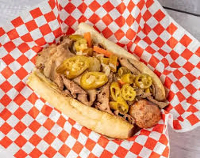 Combination Italian Beef Sandwich