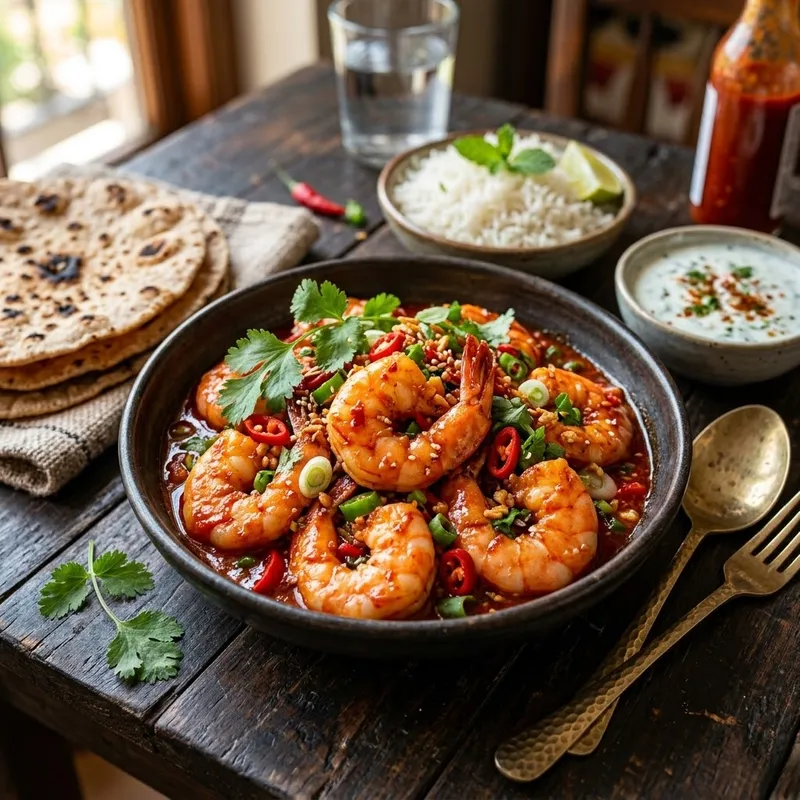 Chili Prawns