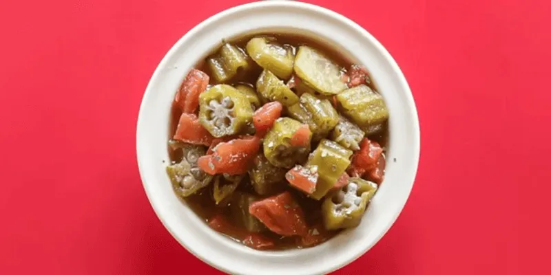 Okra And Tomatoes