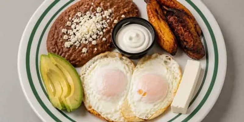 Salvadorian Breakfast Plate
