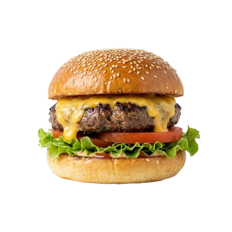 Hamburguesa Con Queso