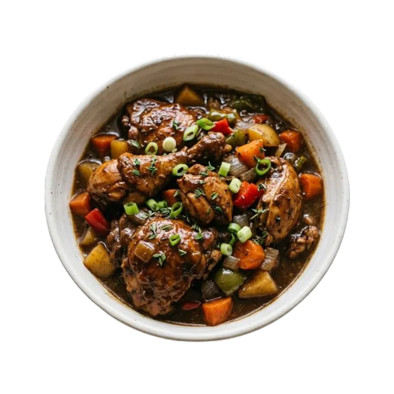 Brown Stewed Chicken