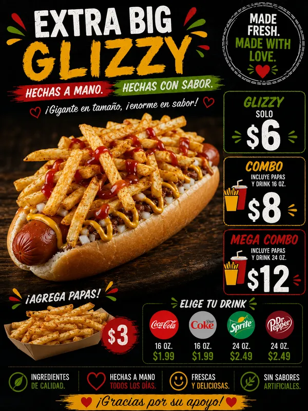 Single Extra Big Glizzy