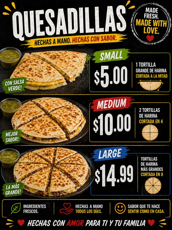 Quesadillas