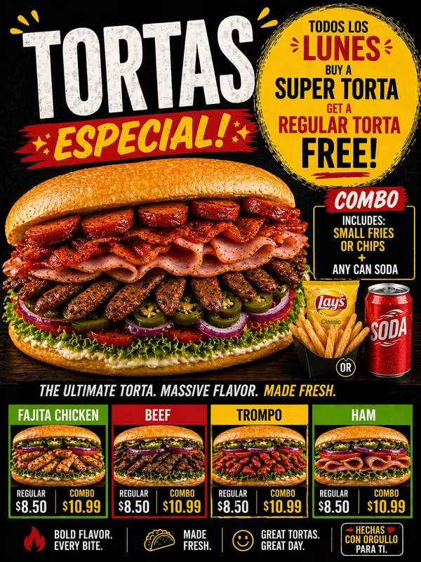 Tortas Especial