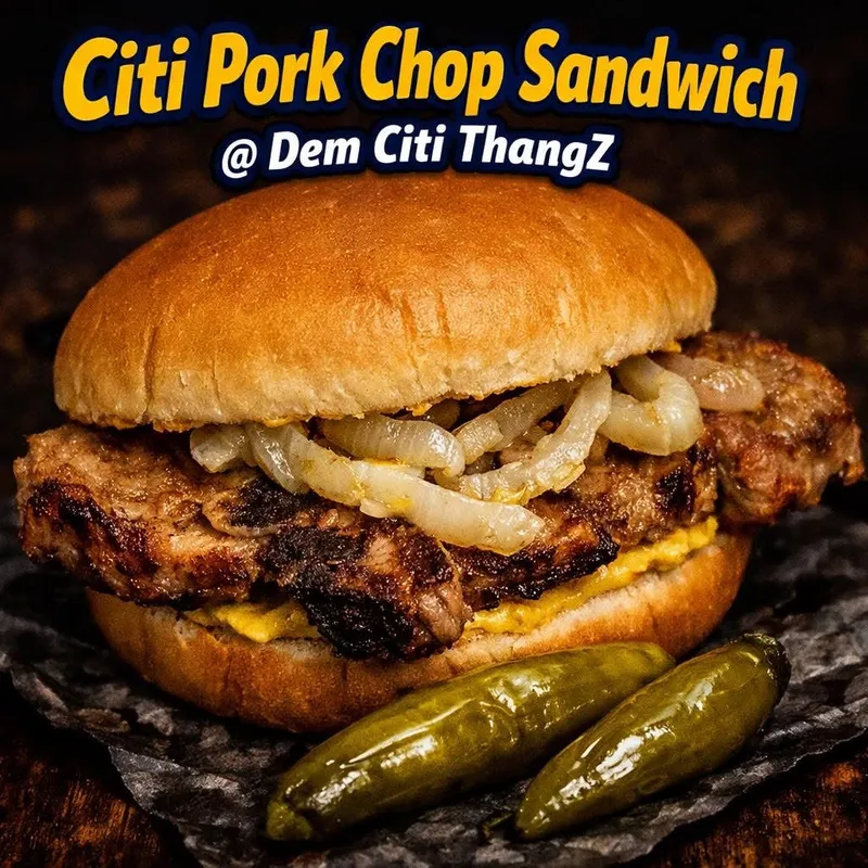 Citi Porkchop Sandwich w/Fry