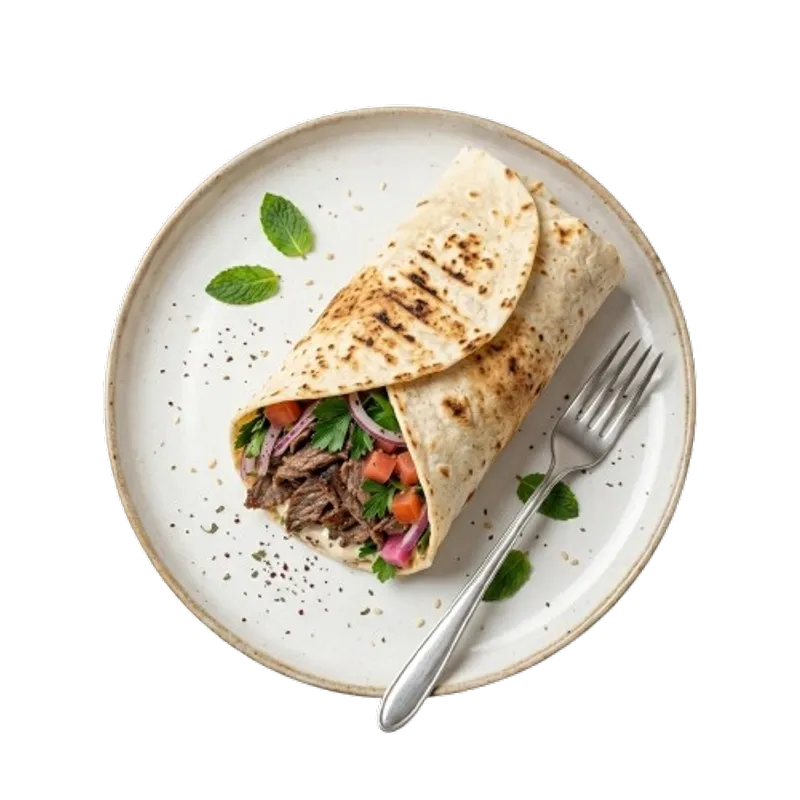 Beef Shawarma Wrap