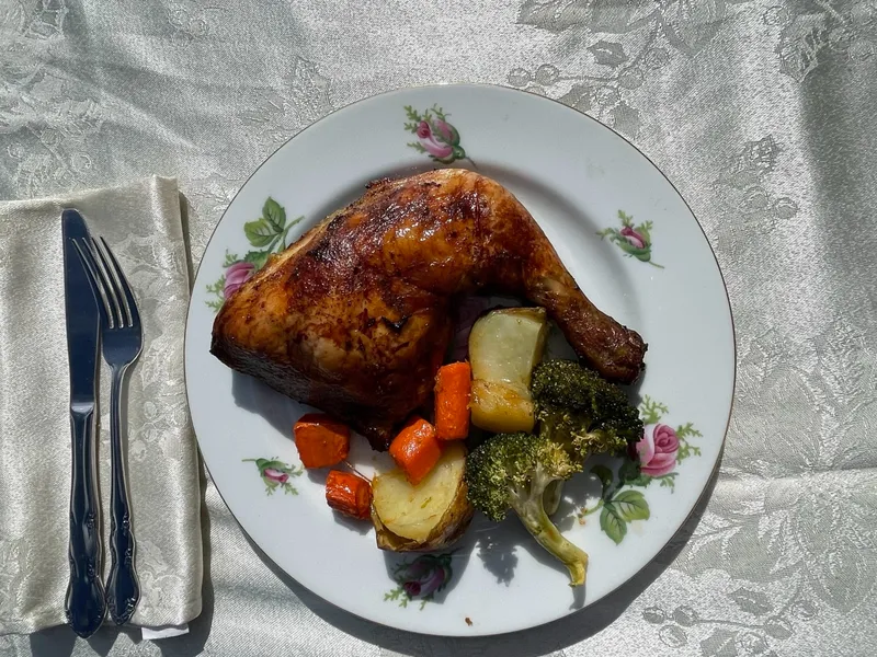 Grilled Chicken with Vegetables