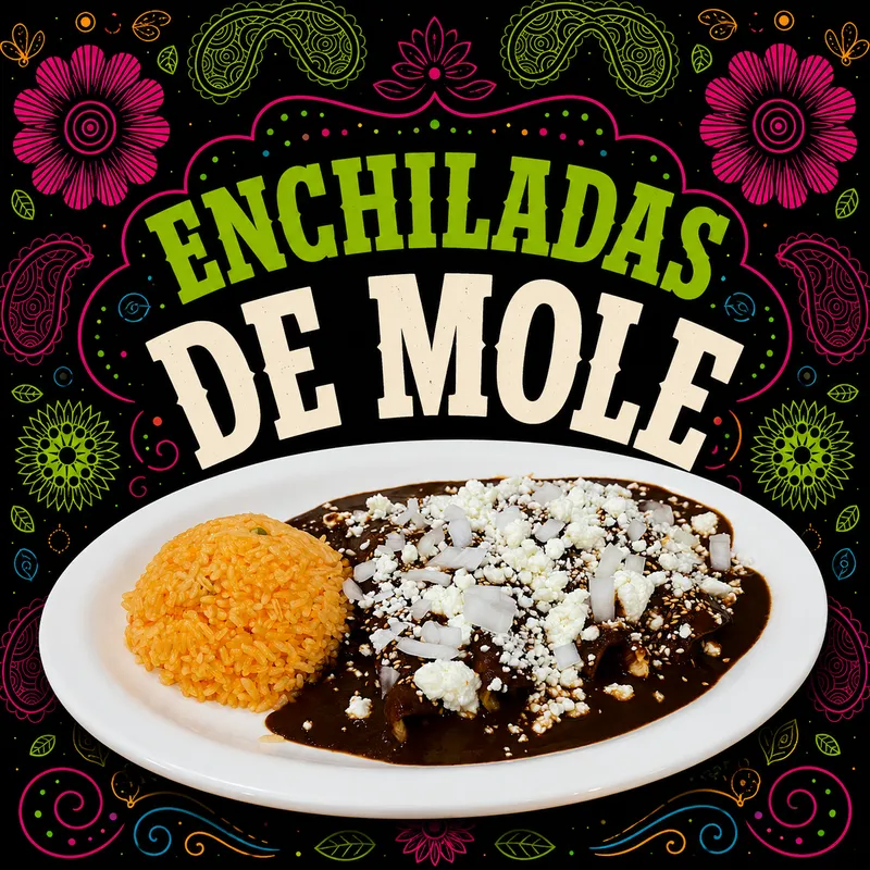 Enchiladas de Mole