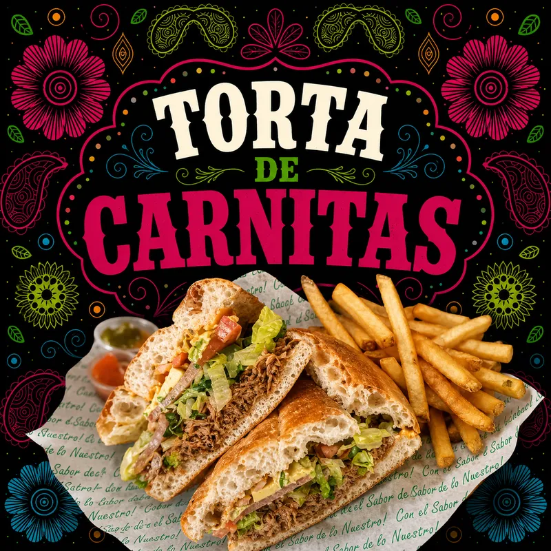 Carnitas Torta