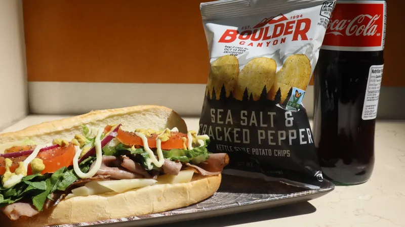 7" Roast Beef Combo