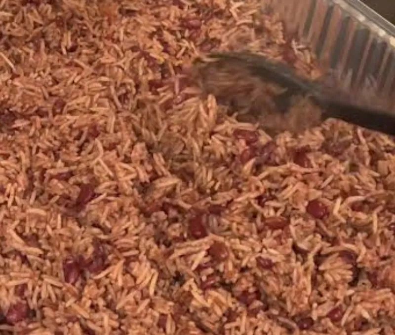 Brown rice  platters