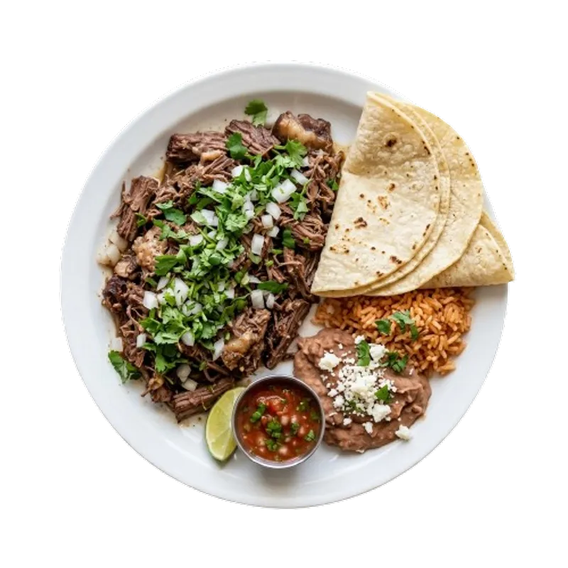 Barbacoa Plate