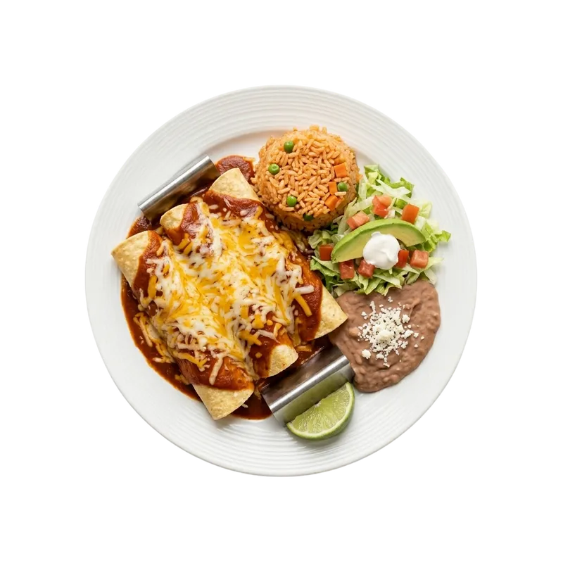 Cheese Enchilada Plate